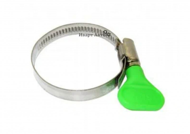 Хомут червячный с ключом 32-50мм