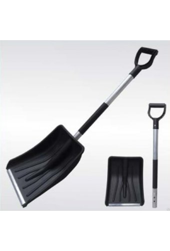 Лопата снеговая авто алюм/черенок разборная 360х270мм
