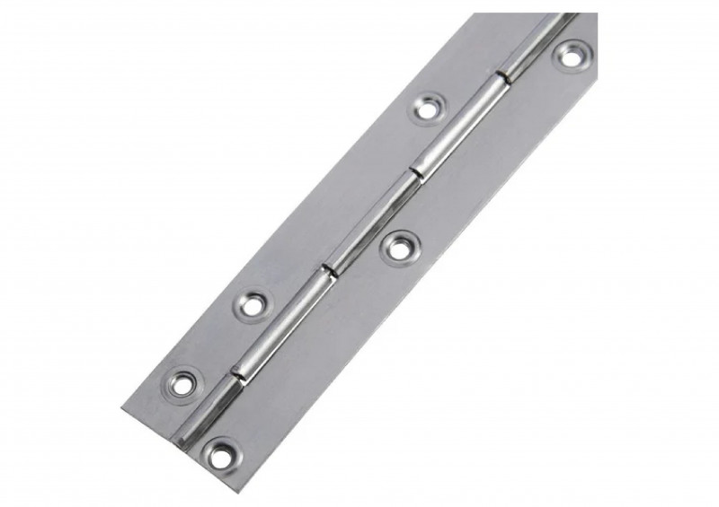 Петля рояльная 500мм никель