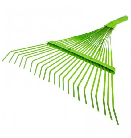 Грабли веерные пружинная сталь, 22 зуба без черенка // PALISAD