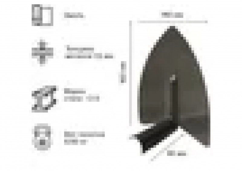 Мотыга остроугольная МО-5-П 140мм