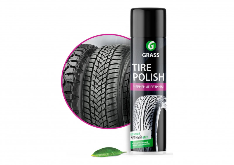 Концентрированный состав для полировки шин Tire Polish 650мл Grass