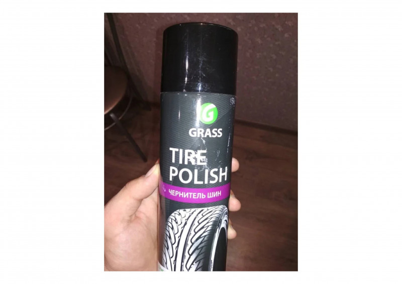Концентрированный состав для полировки шин Tire Polish 650мл Grass