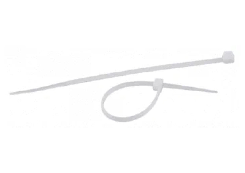 Хомут-стяжки нейлон 100шт 4х200 белые
