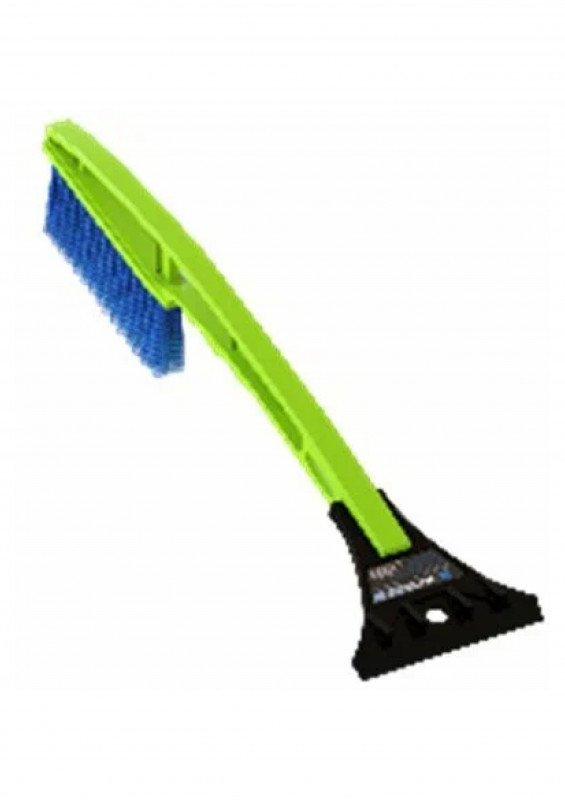 Щетка со скребком 635мм зеленый OKTAN