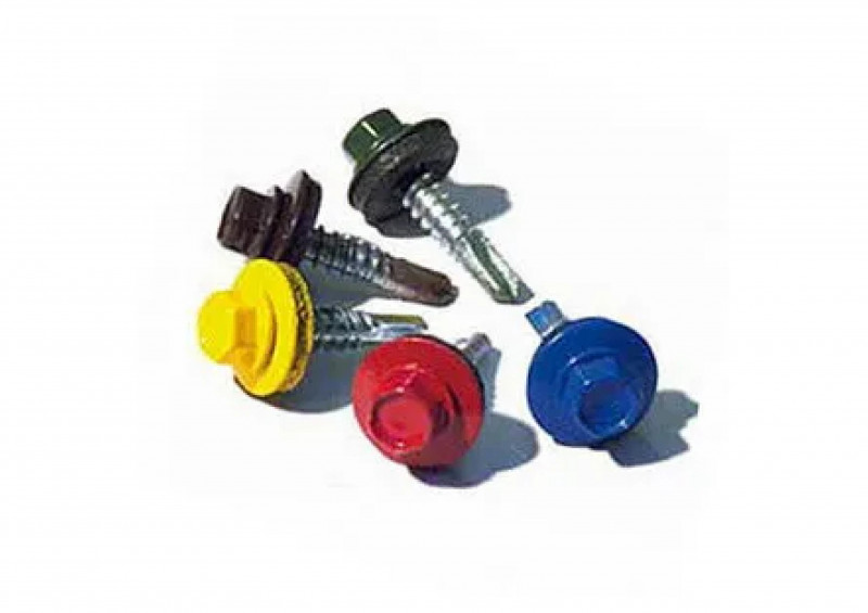 Саморез кровельный RAL5021 5,5х19 водная синь