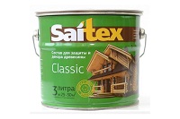 Деревозащитный состав 3л венге Saitex Classic