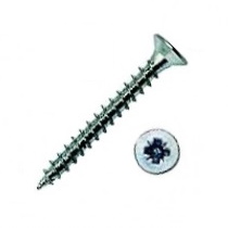Саморез универсальный белый цинк 3,5х16