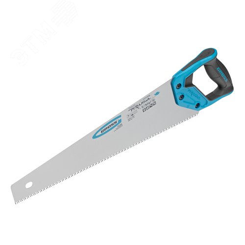 Ножовка по дереву двукомпонентная рукоятка PIRANHA 7-8 TPI 450мм GROSS