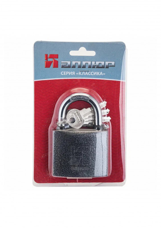 Замок навесной ВС1Ч-375 10мм 5кл полимер Аллюр